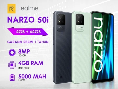 مواصفات وسعر هاتف ريلمي نارزو 50i ومميزاته وعيوبه 1 Realme Narzo 50i مواصفات وسعر هاتف ريلمي نارزو 50i ومميزاته وعيوبه