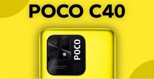 شاومي تعلن عن مواصفات هاتفها بوكو سي Poco C40 وسعره