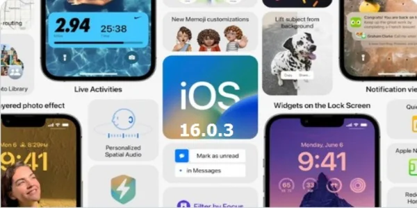 أبل تطلق تحديث iOS 16.0.3 بمجموعة من الإصلاحات والمزايا